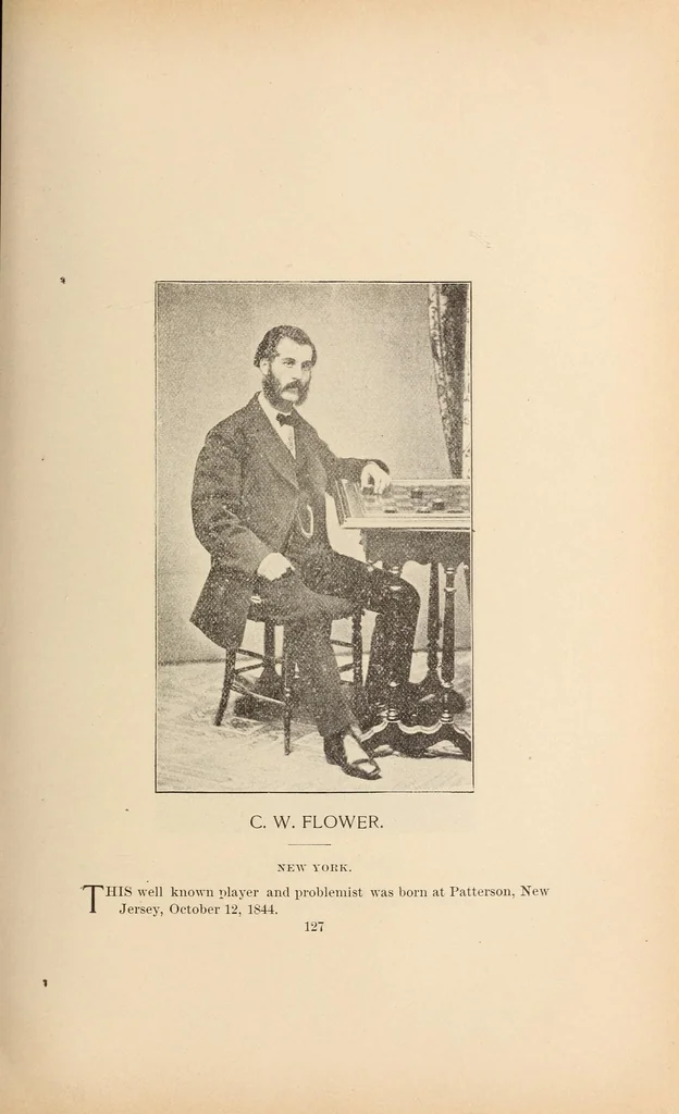 An illustration from Checkers, 1895, leaf 131