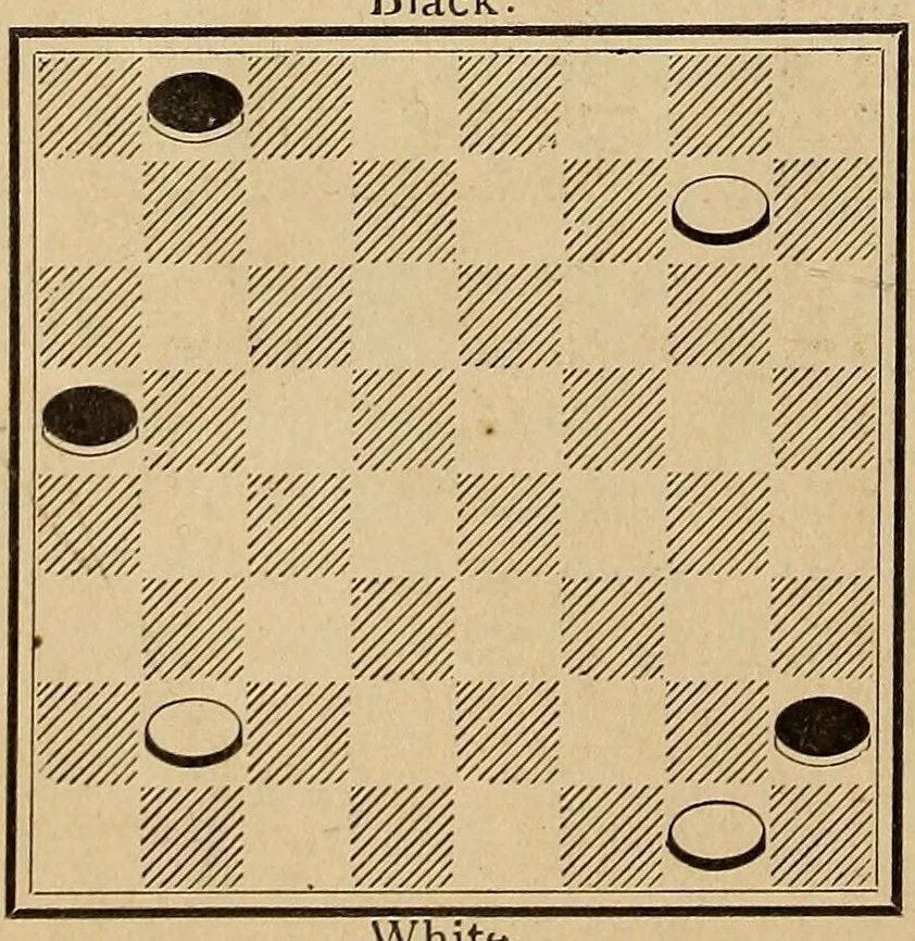 An illustration from Checkers, 1895, leaf 16