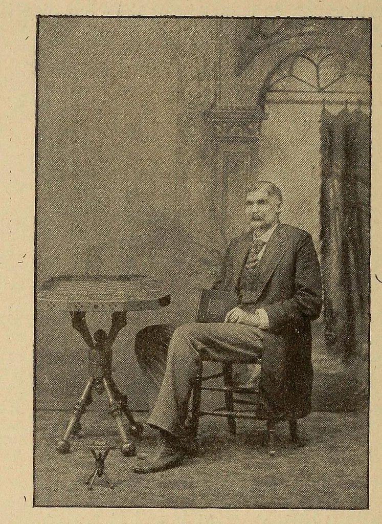 An illustration from Checkers, 1895, leaf 40