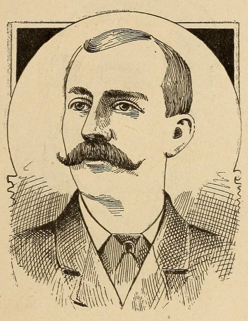 An illustration from Checkers, 1895, leaf 51