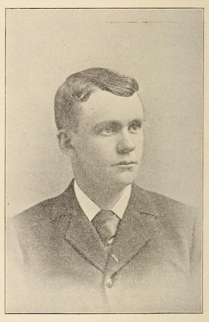 An illustration from Checkers. Stearns' book of portraits of prominent players of the world, 1900, leaf 222