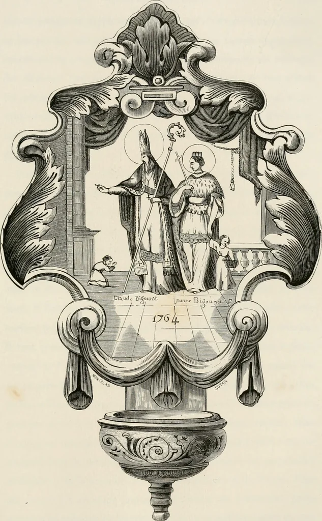 An illustration from Chefs-d'oeuvre des arts industriels; céramique -verrerie et vitraux-émaux-métaux-orfévrerie et bijouterie-tapisserie; deux cents gravures sur bois, 1866, leaf 158