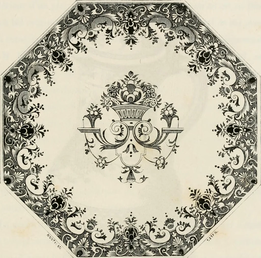 An illustration from Chefs-d'oeuvre des arts industriels; céramique -verrerie et vitraux-émaux-métaux-orfévrerie et bijouterie-tapisserie; deux cents gravures sur bois, 1866, leaf 164