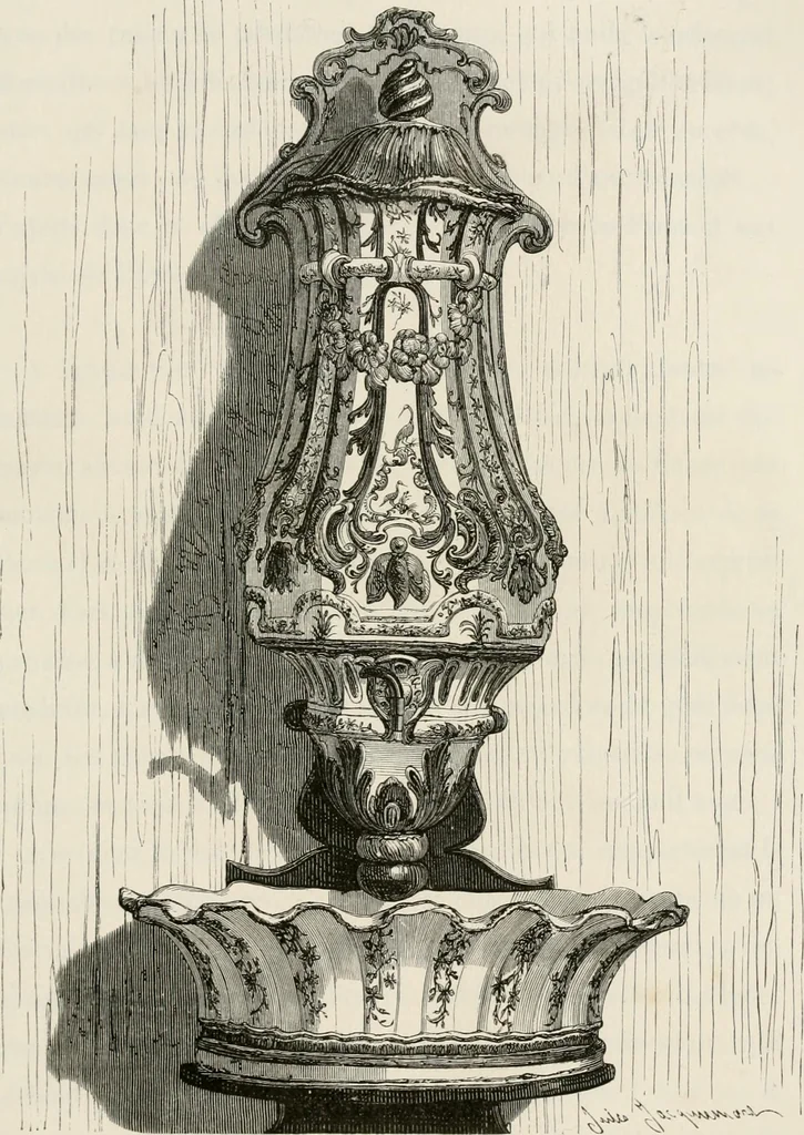 An illustration from Chefs-d'oeuvre des arts industriels; céramique -verrerie et vitraux-émaux-métaux-orfévrerie et bijouterie-tapisserie; deux cents gravures sur bois, 1866, leaf 174