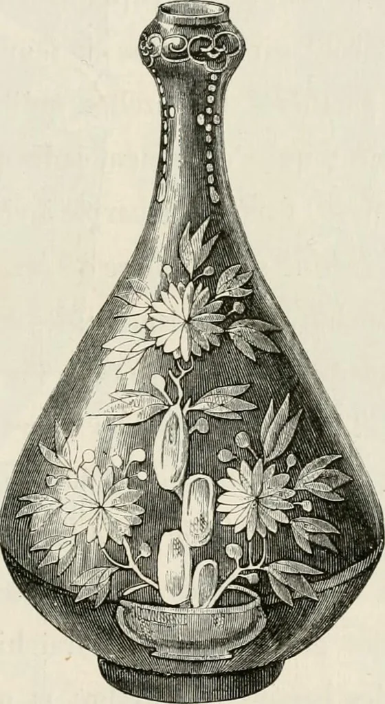 An illustration from Chefs-d'oeuvre des arts industriels; céramique -verrerie et vitraux-émaux-métaux-orfévrerie et bijouterie-tapisserie; deux cents gravures sur bois, 1866, leaf 178
