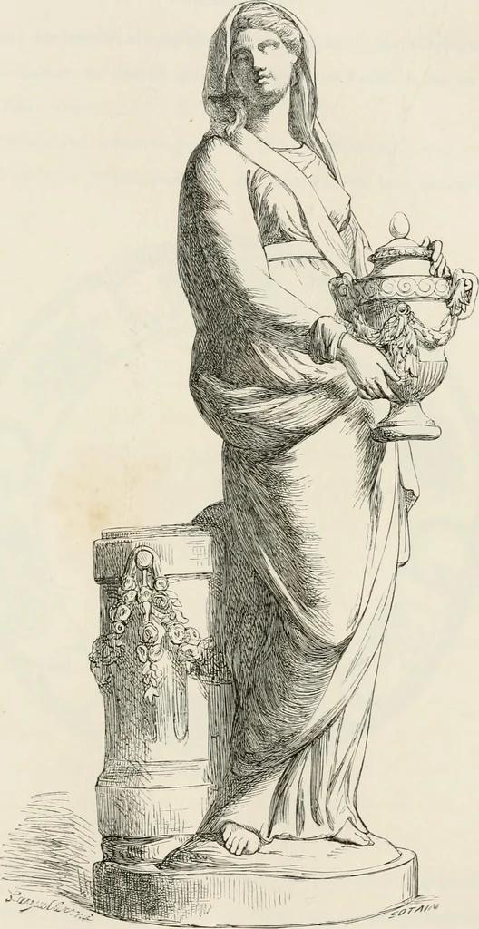 An illustration from Chefs-d'oeuvre des arts industriels; céramique -verrerie et vitraux-émaux-métaux-orfévrerie et bijouterie-tapisserie; deux cents gravures sur bois, 1866, leaf 254