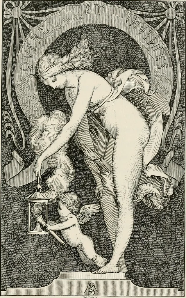 An illustration from Chefs-d'oeuvre des arts industriels; céramique -verrerie et vitraux-émaux-métaux-orfévrerie et bijouterie-tapisserie; deux cents gravures sur bois, 1866, leaf 262