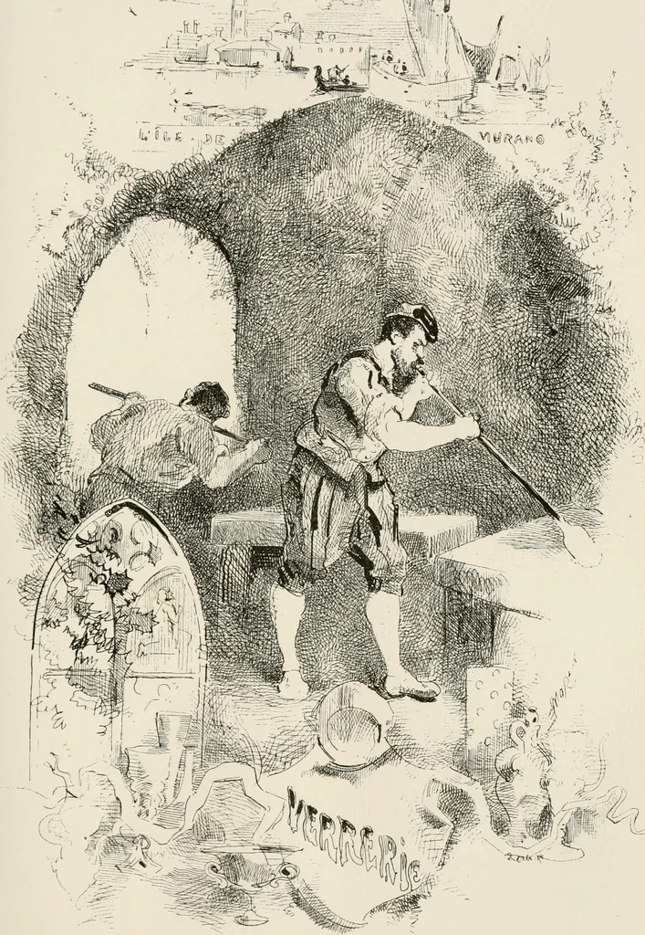 An illustration from Chefs-d'oeuvre des arts industriels; céramique -verrerie et vitraux-émaux-métaux-orfévrerie et bijouterie-tapisserie; deux cents gravures sur bois, 1866, leaf 272
