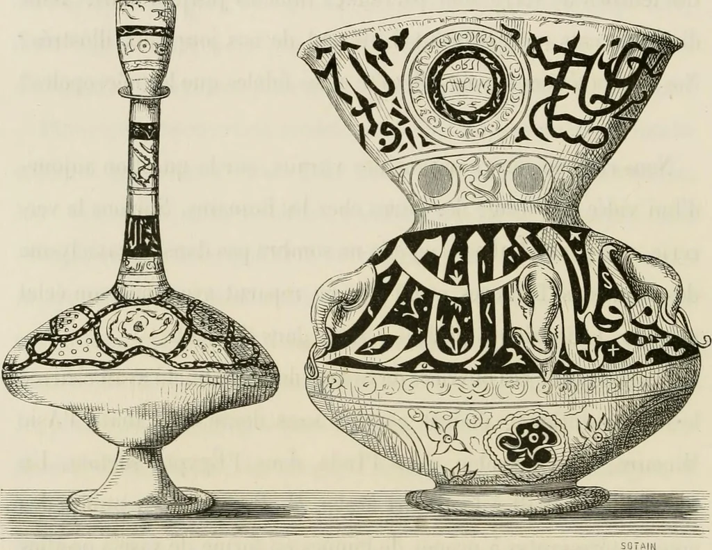 An illustration from Chefs-d'oeuvre des arts industriels; céramique -verrerie et vitraux-émaux-métaux-orfévrerie et bijouterie-tapisserie; deux cents gravures sur bois, 1866, leaf 281