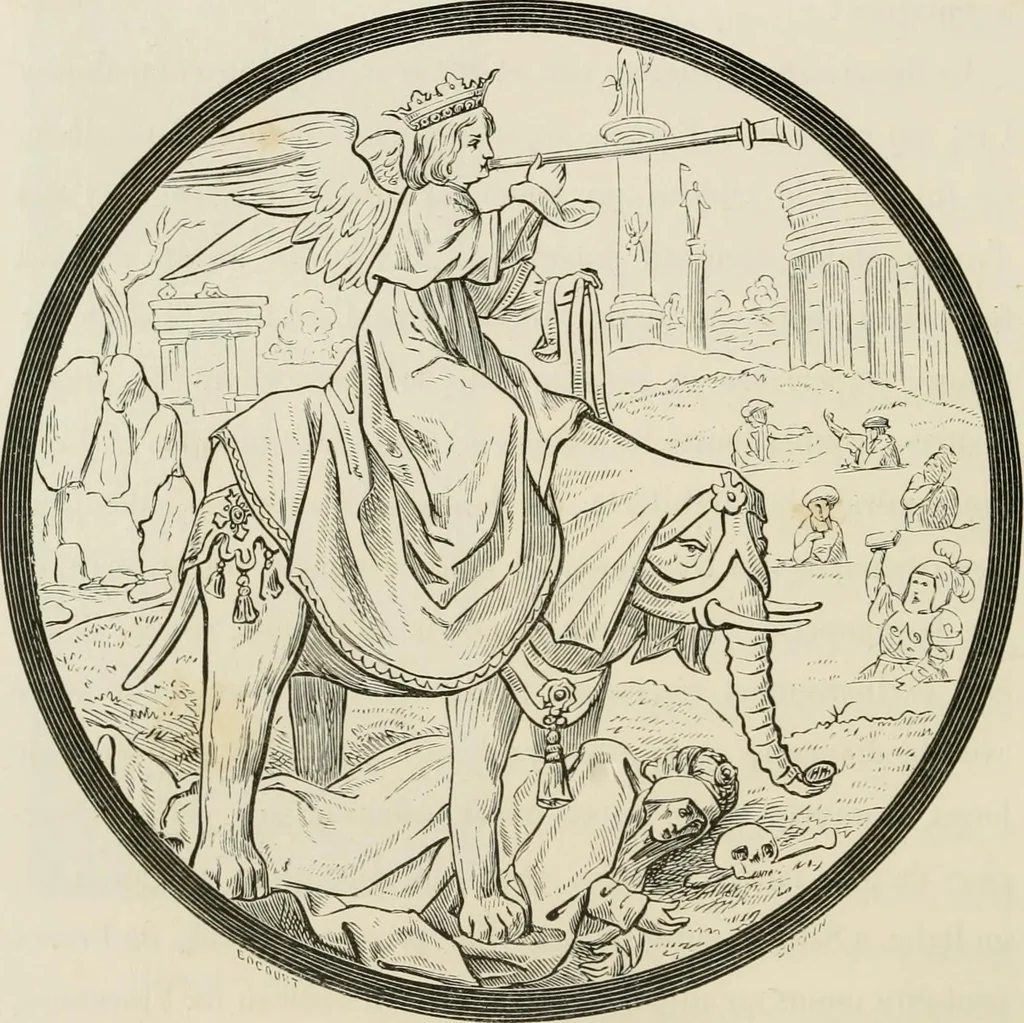 An illustration from Chefs-d'oeuvre des arts industriels; céramique -verrerie et vitraux-émaux-métaux-orfévrerie et bijouterie-tapisserie; deux cents gravures sur bois, 1866, leaf 319