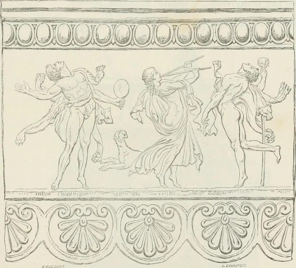 An illustration from Chefs-d'oeuvre des arts industriels; céramique -verrerie et vitraux-émaux-métaux-orfévrerie et bijouterie-tapisserie; deux cents gravures sur bois, 1866, leaf 32