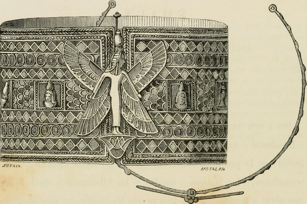 An illustration from Chefs-d'oeuvre des arts industriels; céramique -verrerie et vitraux-émaux-métaux-orfévrerie et bijouterie-tapisserie; deux cents gravures sur bois, 1866, leaf 339
