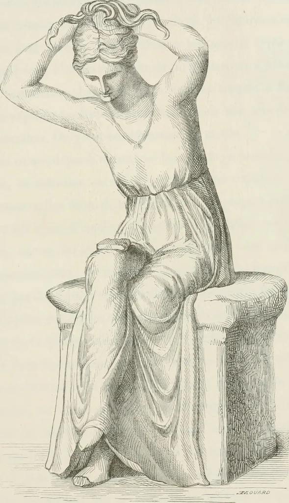 An illustration from Chefs-d'oeuvre des arts industriels; céramique -verrerie et vitraux-émaux-métaux-orfévrerie et bijouterie-tapisserie; deux cents gravures sur bois, 1866, leaf 34
