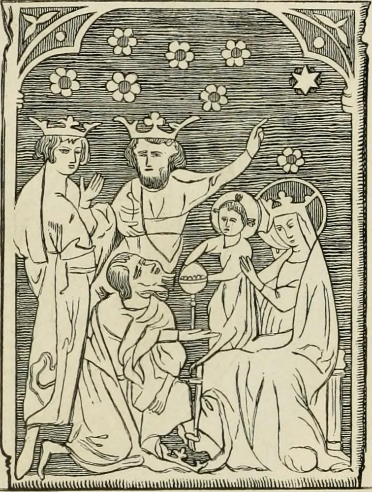 An illustration from Chefs-d'oeuvre des arts industriels; céramique -verrerie et vitraux-émaux-métaux-orfévrerie et bijouterie-tapisserie; deux cents gravures sur bois, 1866, leaf 349