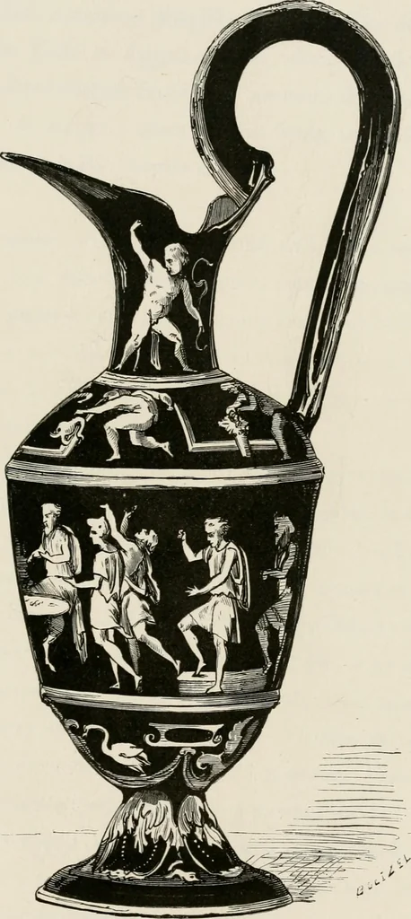 An illustration from Chefs-d'oeuvre des arts industriels; céramique -verrerie et vitraux-émaux-métaux-orfévrerie et bijouterie-tapisserie; deux cents gravures sur bois, 1866, leaf 350