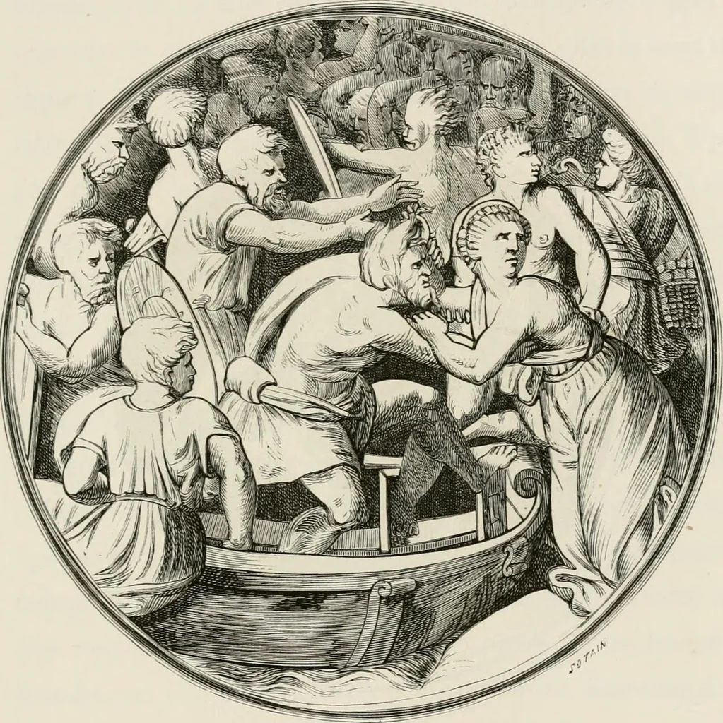 An illustration from Chefs-d'oeuvre des arts industriels; céramique -verrerie et vitraux-émaux-métaux-orfévrerie et bijouterie-tapisserie; deux cents gravures sur bois, 1866, leaf 364