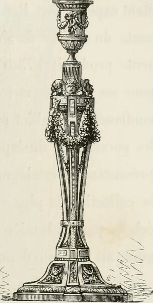 An illustration from Chefs-d'oeuvre des arts industriels; céramique -verrerie et vitraux-émaux-métaux-orfévrerie et bijouterie-tapisserie; deux cents gravures sur bois, 1866, leaf 428