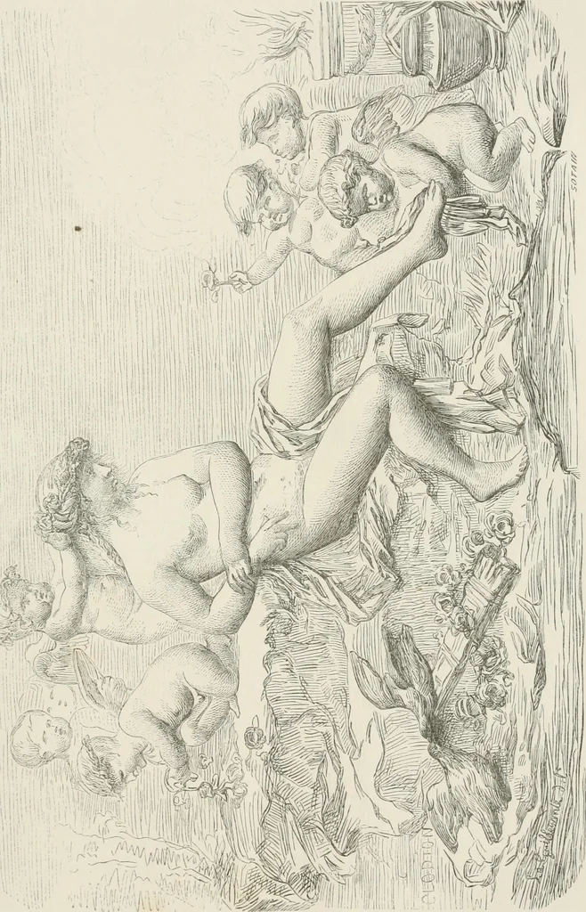 An illustration from Chefs-d'oeuvre des arts industriels; céramique -verrerie et vitraux-émaux-métaux-orfévrerie et bijouterie-tapisserie; deux cents gravures sur bois, 1866, leaf 44