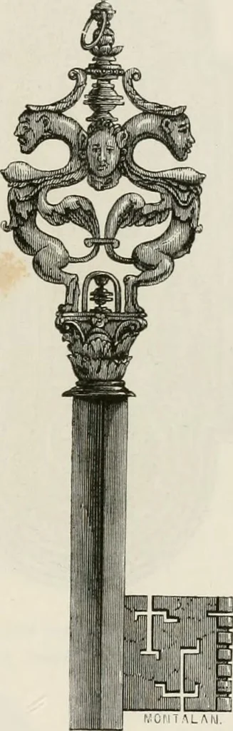 An illustration from Chefs-d'oeuvre des arts industriels; céramique -verrerie et vitraux-émaux-métaux-orfévrerie et bijouterie-tapisserie; deux cents gravures sur bois, 1866, leaf 444