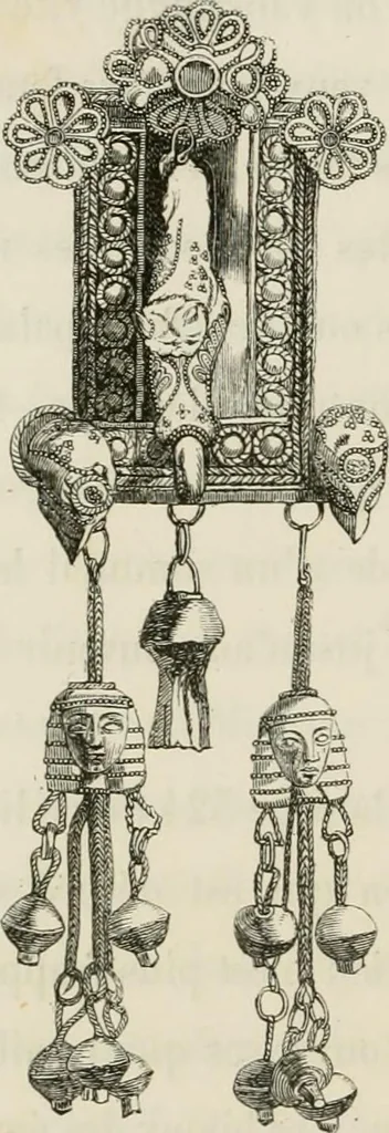 An illustration from Chefs-d'oeuvre des arts industriels; céramique -verrerie et vitraux-émaux-métaux-orfévrerie et bijouterie-tapisserie; deux cents gravures sur bois, 1866, leaf 473