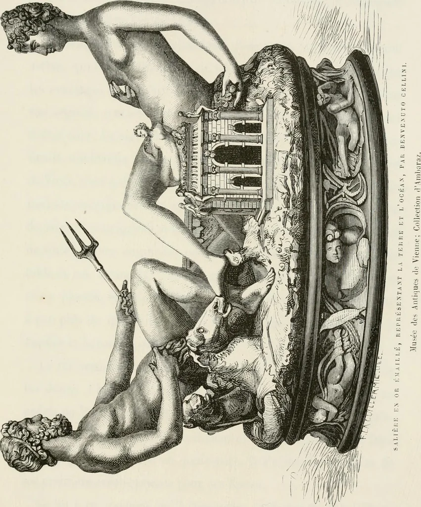 An illustration from Chefs-d'oeuvre des arts industriels; céramique -verrerie et vitraux-émaux-métaux-orfévrerie et bijouterie-tapisserie; deux cents gravures sur bois, 1866, leaf 532