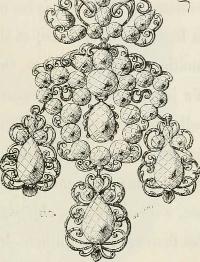 An illustration from Chefs-d'oeuvre des arts industriels; céramique -verrerie et vitraux-émaux-métaux-orfévrerie et bijouterie-tapisserie; deux cents gravures sur bois, 1866, leaf 560