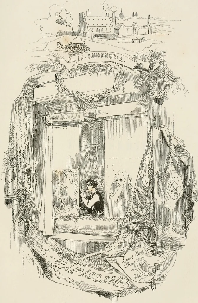 An illustration from Chefs-d'oeuvre des arts industriels; céramique -verrerie et vitraux-émaux-métaux-orfévrerie et bijouterie-tapisserie; deux cents gravures sur bois, 1866, leaf 576