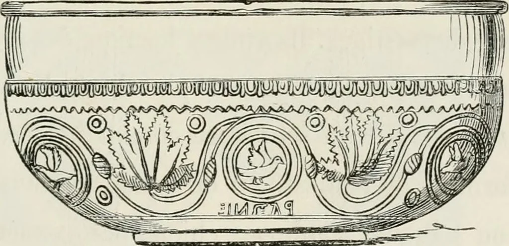 An illustration from Chefs-d'oeuvre des arts industriels; céramique -verrerie et vitraux-émaux-métaux-orfévrerie et bijouterie-tapisserie; deux cents gravures sur bois, 1866, leaf 58
