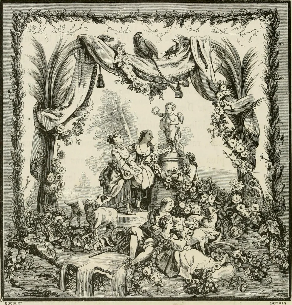 An illustration from Chefs-d'oeuvre des arts industriels; céramique -verrerie et vitraux-émaux-métaux-orfévrerie et bijouterie-tapisserie; deux cents gravures sur bois, 1866, leaf 599