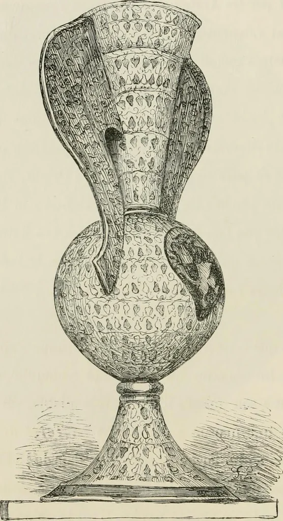 An illustration from Chefs-d'oeuvre des arts industriels; céramique -verrerie et vitraux-émaux-métaux-orfévrerie et bijouterie-tapisserie; deux cents gravures sur bois, 1866, leaf 79