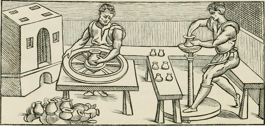 An illustration from Chefs-d'oeuvre des arts industriels; céramique -verrerie et vitraux-émaux-métaux-orfévrerie et bijouterie-tapisserie; deux cents gravures sur bois, 1866, leaf 83