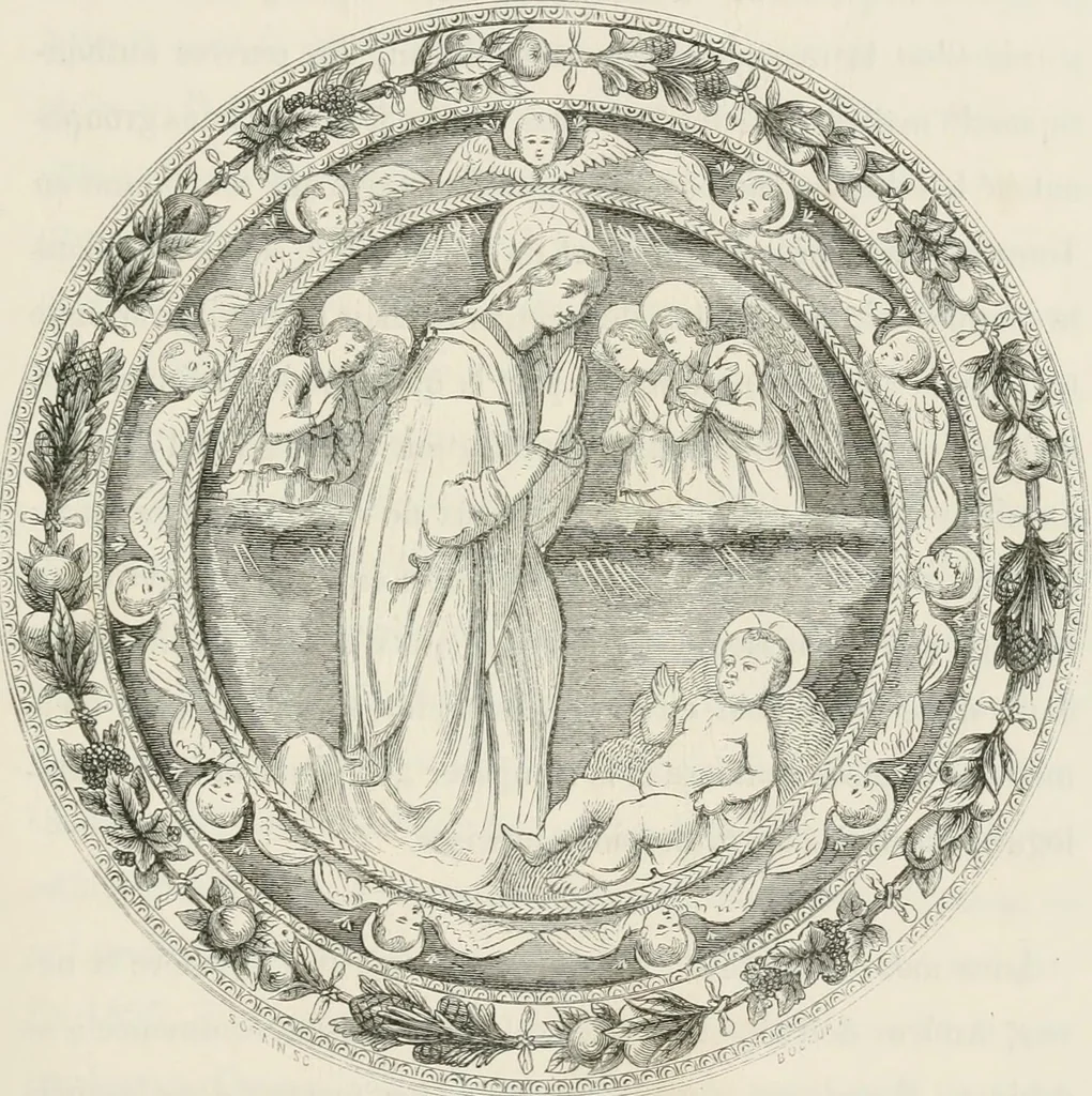 An illustration from Chefs-d'oeuvre des arts industriels; céramique -verrerie et vitraux-émaux-métaux-orfévrerie et bijouterie-tapisserie; deux cents gravures sur bois, 1866, leaf 86
