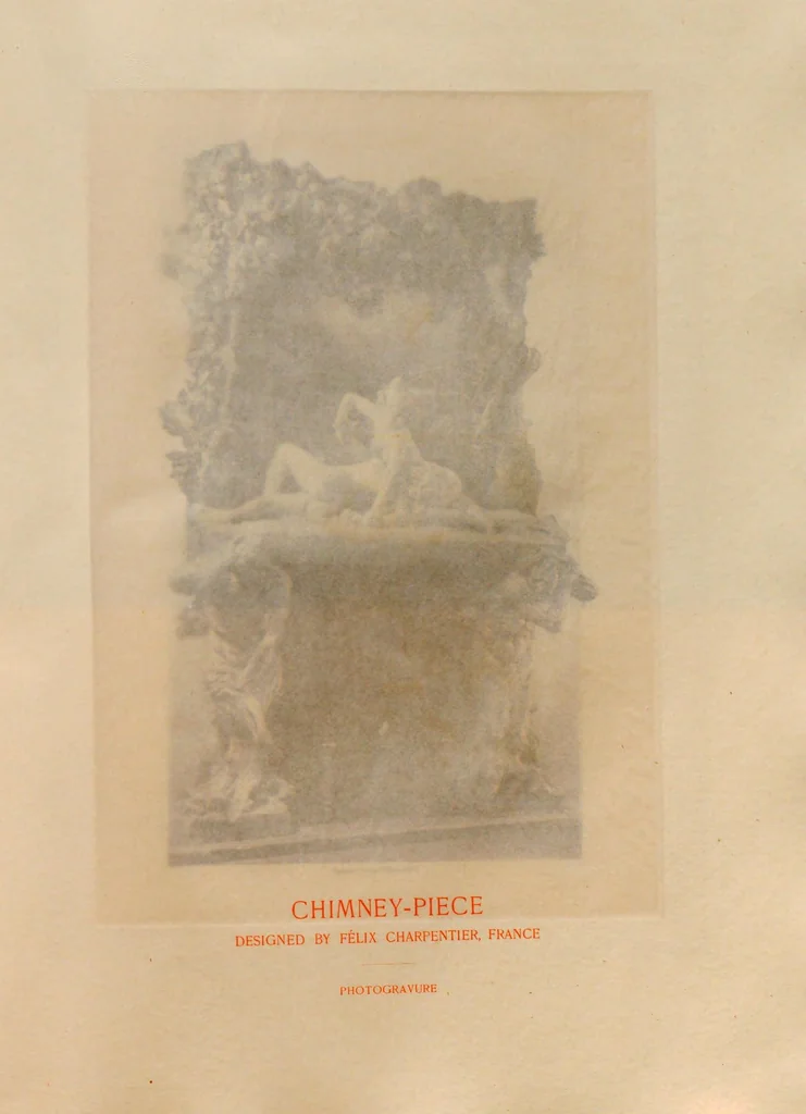 An illustration from The Chefs-d'oœvre, 1900, leaf 123