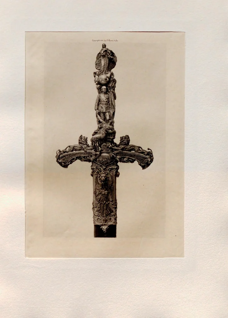 An illustration from The Chefs-d'oœvre, 1900, leaf 43