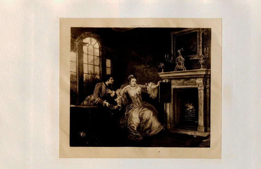 An illustration from The Chefs-d'oœvre, 1900, leaf 97