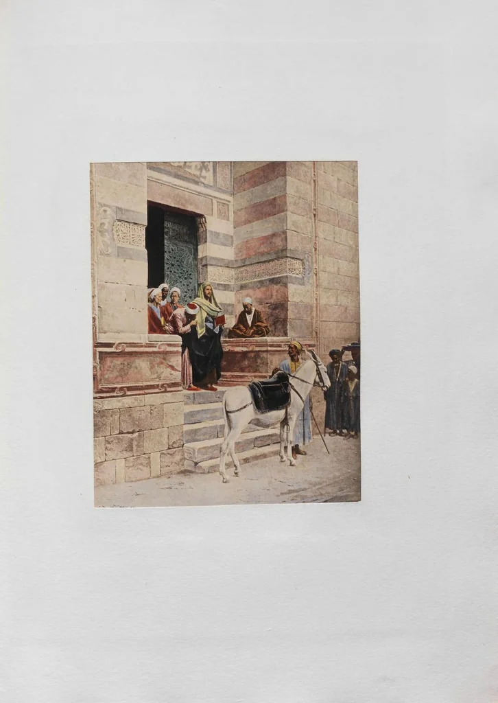 An illustration from The Chefs-d'oœvre, 1900, leaf 135
