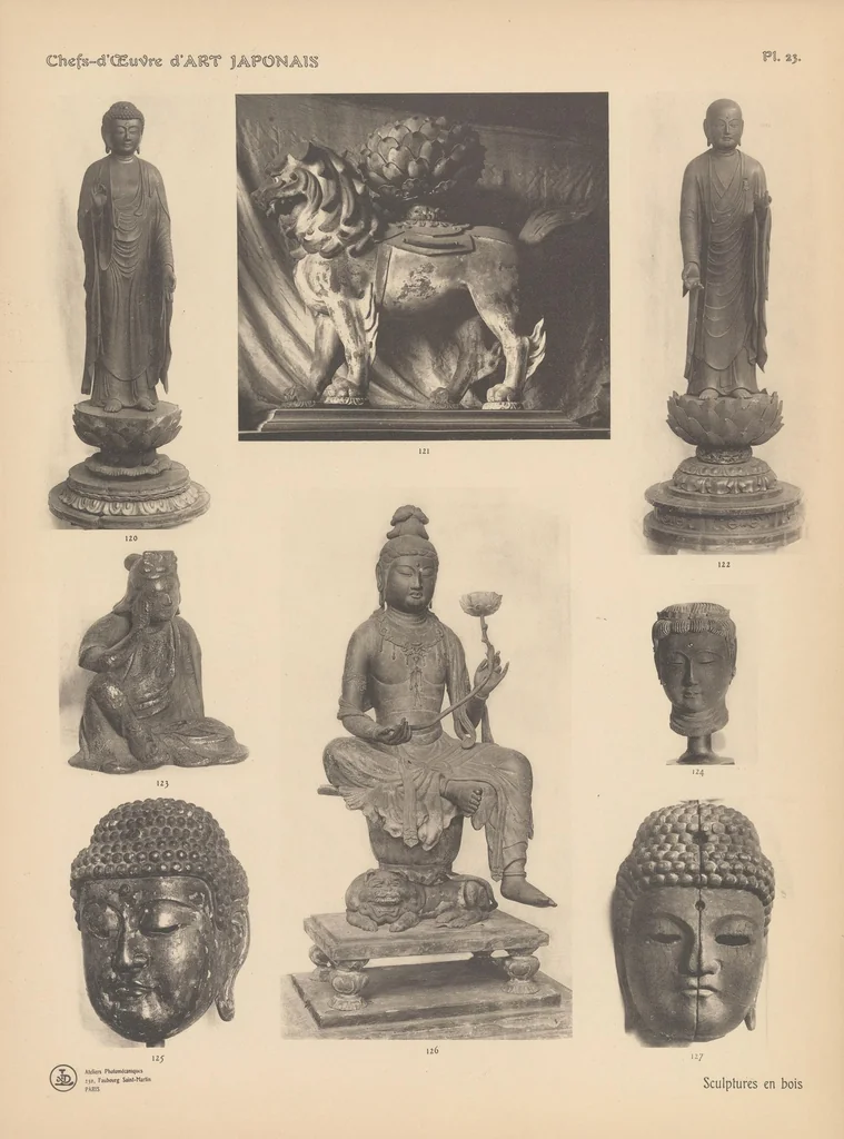 An illustration from Chefs-d'œuvre d'art japonais, 1905, leaf 57