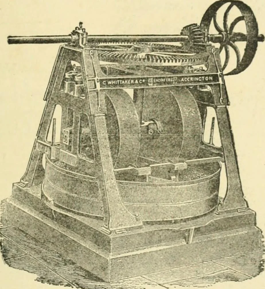 An illustration from Chemical recipes : nearly one thousand modern formulae for producing all kinds of colours and other chemical compositions, with full explanatory notes and instructions for manufacture, etc., 1896, leaf 356