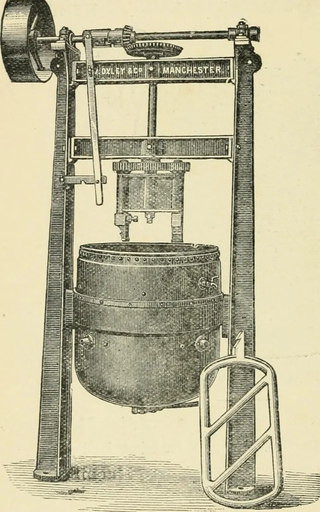 An illustration from Chemical recipes : nearly one thousand modern formulae for producing all kinds of colours and other chemical compositions, with full explanatory notes and instructions for manufacture, etc., 1896, leaf 357