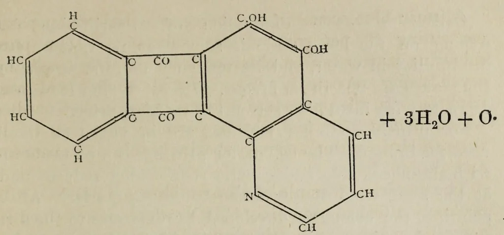 An illustration from The chemistry of the coal-tar colours, 1886, leaf 251