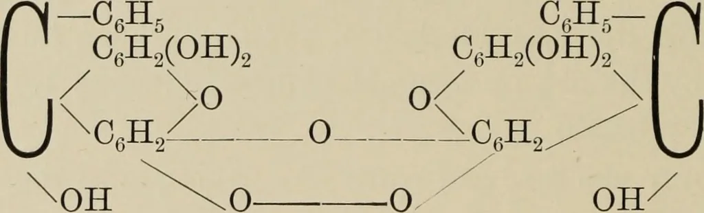 An illustration from Chemistry of dye-stuffs, 1903, leaf 195
