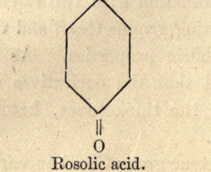 An illustration from Chemistry of the organic dye-stuffs, 1892, leaf 28