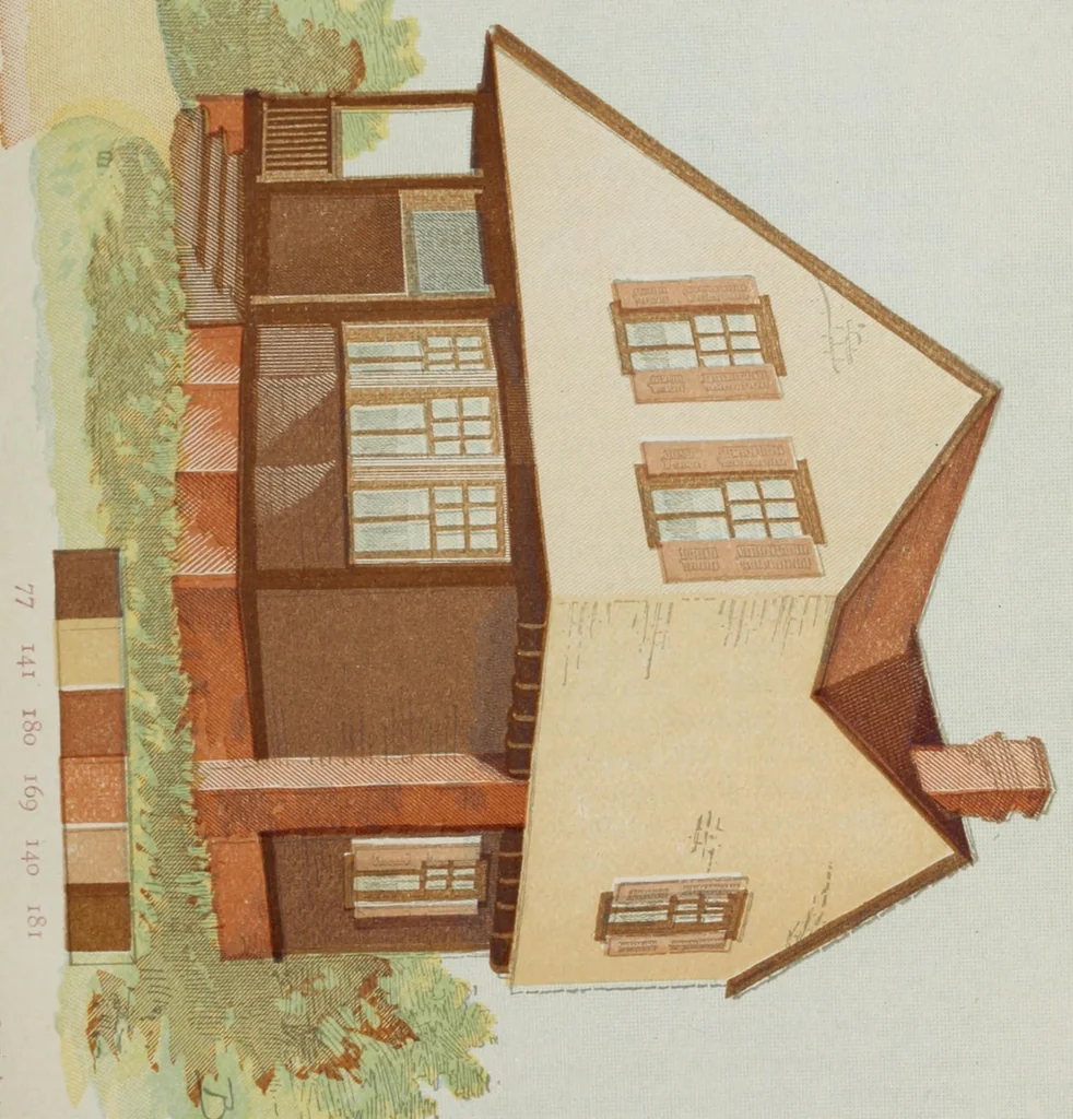 An illustration from The chemistry of paints, or, a partial description of the Harrison white lead, color and chemical works with a practical treatise on painting, 1890, leaf 25