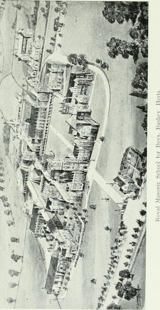 An illustration from Cheshire, its traditions and history, including a record of the rise and progress of freemasonry in this ancient province, 1920, leaf 356