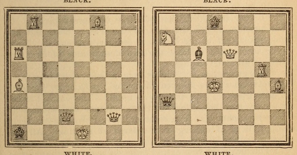 An illustration from The chess-player's companion:, 1861, leaf 407