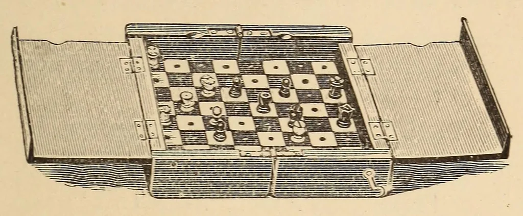 An illustration from The chess-player's text book;, 1849, leaf 147