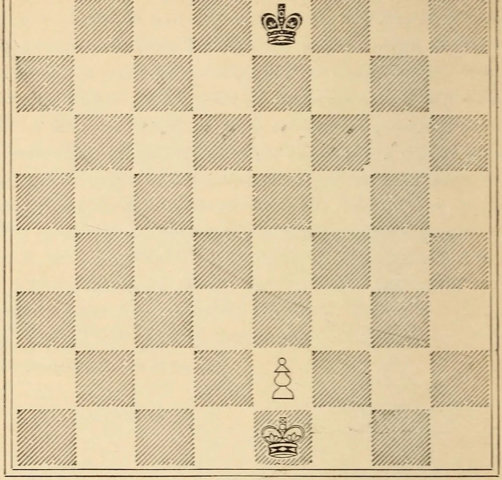 An illustration from The chess-player's text book;, 1849, leaf 54