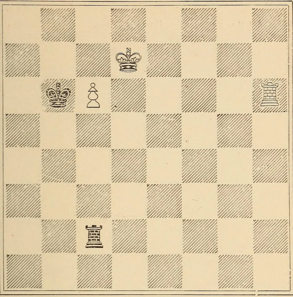 An illustration from The chess-player's text book;, 1849, leaf 87