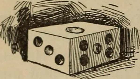An illustration from Chess and playing cards, 1898, leaf 231