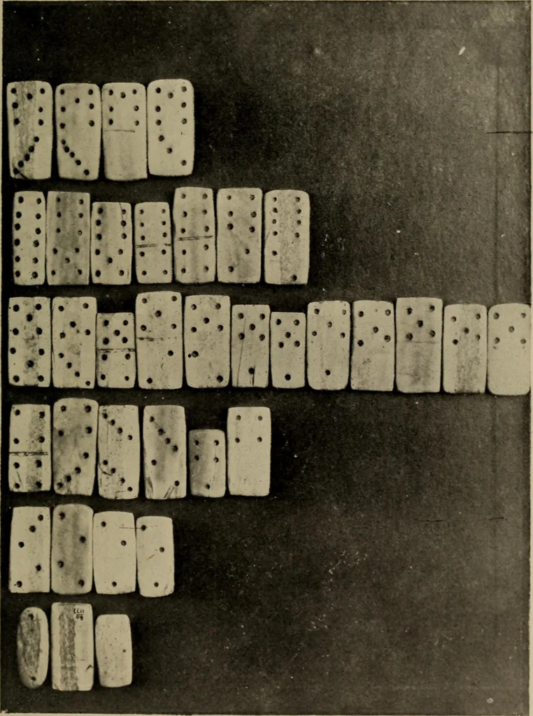 An illustration from Chess and playing cards, 1898, leaf 240
